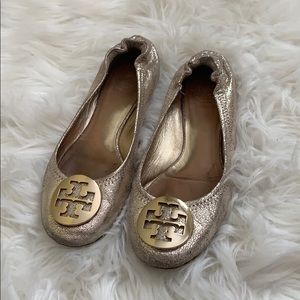 Gold reva flats